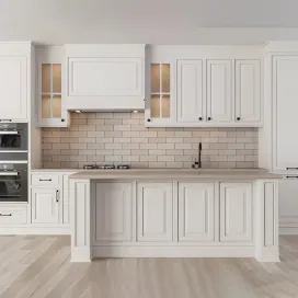 Kitchen neoclassic cream